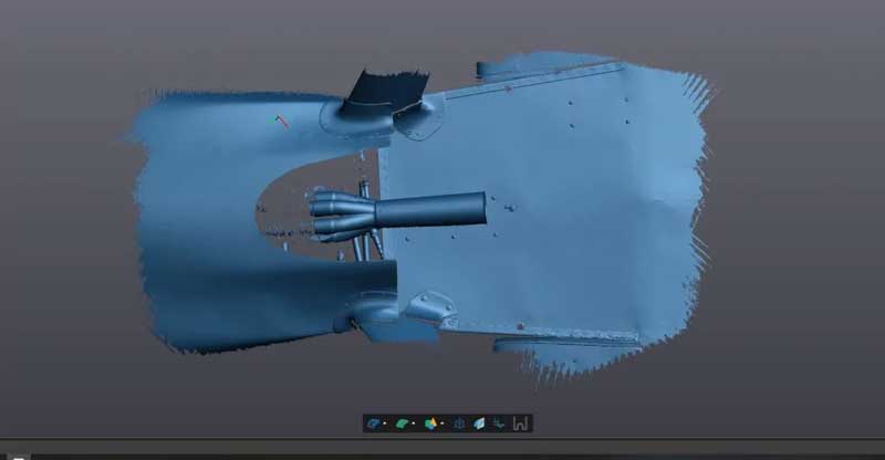 高精度、高分辨率三维扫描数据