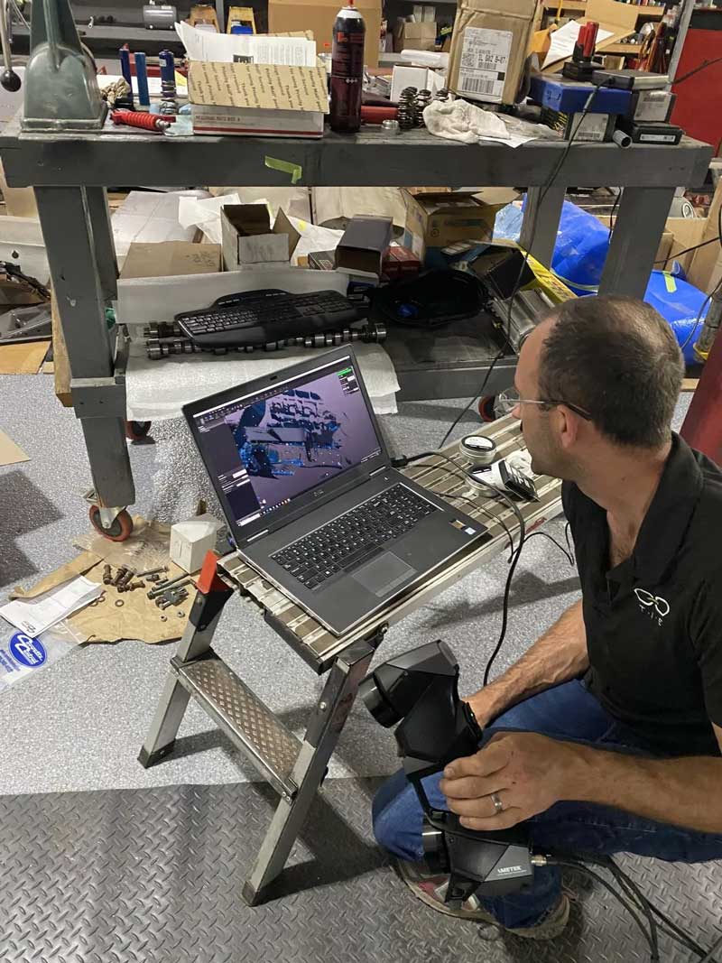 三维扫描仪和集成 3D 扫描软件