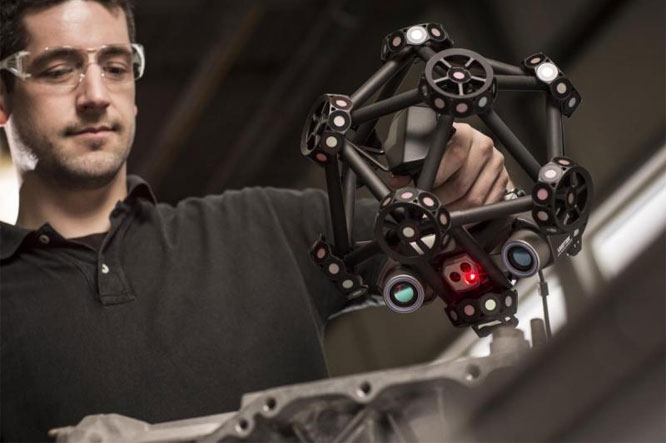 First Article Inspection with an optical CMM 3D scanner