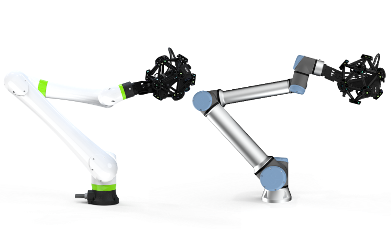 MetraSCAN 3D-R on collaborative robot