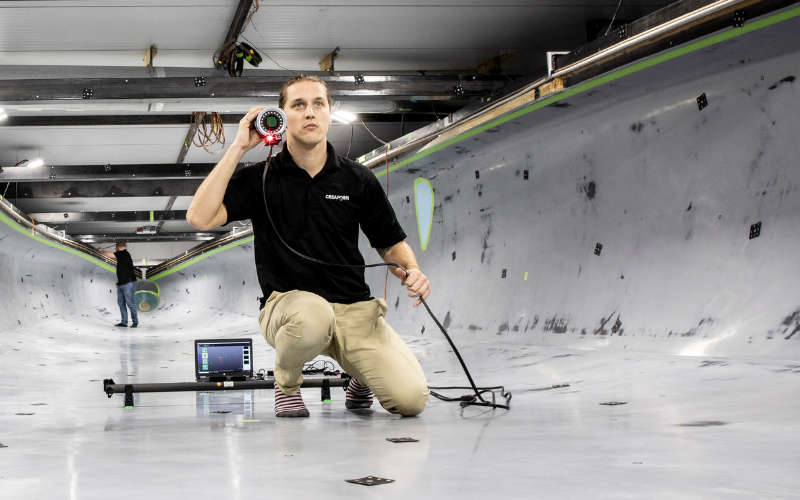 MaxSHOT 3D photogrammetry boat