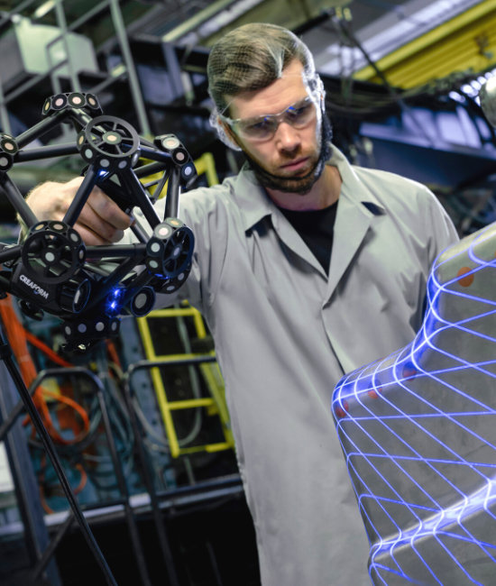 Engineer MetraSCAN 3D scanning  manufacturing