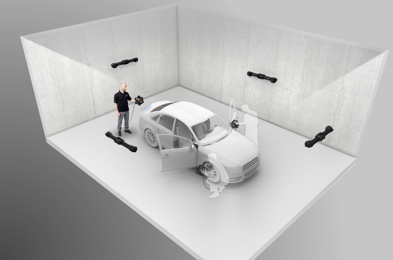 Scanning in virtual metrology lab 